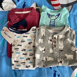 Singlets / Bodysuits / 4 Pieces / Boys
